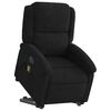 vidaXL Electric Stand up Massage Recliner Chair Black Velvet