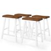 vidaXL Bar Set Brown and white Solid wood Medium Durable Bar Set