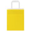 vidaXL Paper Bags 50 pcs with Handles Yellow 18x8x22 cm