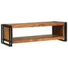 vidaXL Coffee Table Brown 47.24 x 19.69 x 14.96 in Solid Acacia Wood