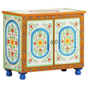 vidaXL Sideboard Multicolored Solid mango wood, MDF Medium Sideboard