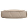 vidaXL Pallet Cushion for suitable for Seat Taupe 23.6" x 23.6" x 4.7
