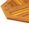 vidaXL Table Top Natural Solid Acacia wood 27.6 in Durable Table Top
