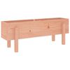 vidaXL Patio Raised Bed 101x30 x 15.0 " Solid Wood Douglas