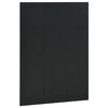 vidaXL 3-Panel Room Divider Black 47.2"x70.9" Steel