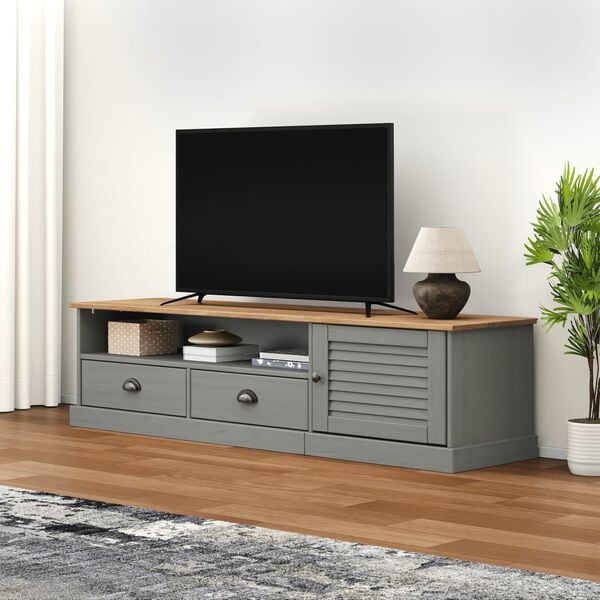 vidaXL TV Cabinet Grey