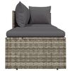vidaXL Garden Lounge Set Gray, Dark Gray