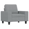 vidaXL Sofa Set Light Gray