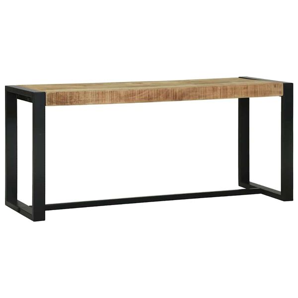 vidaXL Bench Brown 100 x 35 x 45 cm Solid Mango wood