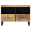 vidaXL TV Cabinet Natural mango wood Solid mango wood, iron, engineered wood