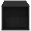 vidaXL TV Cabinet Black 100 x 30 x 26.5 cm Engineered wood