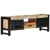 vidaXL TV Cabinet Mixed Colors Solid Reclaimed Wood 47.2 x 11.8 x 15.7 in