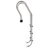 vidaXL Pool Ladder Silver Stainless Steel 304, Rubber Large Pool Ladder