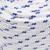 vidaXL Boat Rope White 0.63 " 328.1 ' Polypropylene