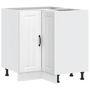 vidaXL Kitchen Corner Base Cabinet White Engineered wood Medium