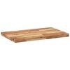 vidaXL Table Top Natural wood color Solid Acacia wood Small Durable