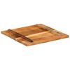 vidaXL Table Top Multicolor Solid reclaimed wood 23.6 x 23.6 in Durable