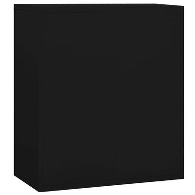 vidaXL Filing Cabinet Black 35.4"x18.1"x40.6" Steel