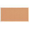 vidaXL Cork Board with Solid Pine Wood Frame 23.6x11.8"