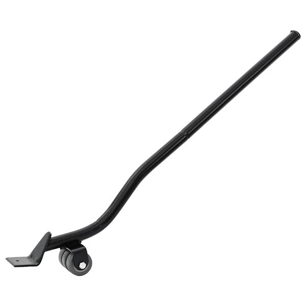 vidaXL Furniture Rollers 4 pcs with Lifter Black 5.3x5.3x1.7" 661.4 lb