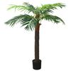 vidaXL Artificial Phoenix Palm Green Plastic Large Decorative Inlays
