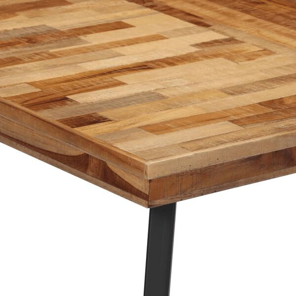 vidaXL Dining Table Teak Solid teak wood Durable Dining Table