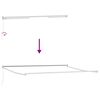 vidaXL Retractable Awning Multicolour 157.48" x 118.11" Polyester