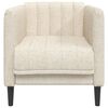 vidaXL Sofa Chair Linen 20% Linen, 10% Cotton, 30% Polyester, 40% Viscose