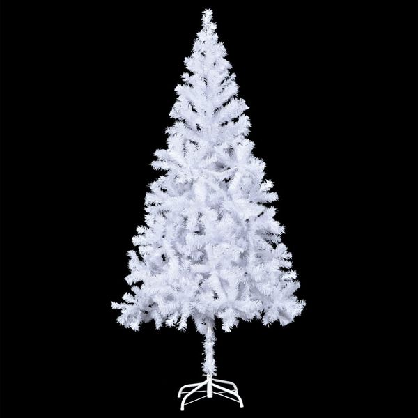 vidaXL Artificial Pre-lit Christmas Tree with Ball Set 82.7" 910 Branches