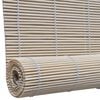vidaXL Natural Bamboo Roller Blinds 2 pcs 47.2"x63"