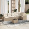 vidaXL Garden Sofa Set Beige