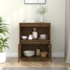 vidaXL Sideboard Honey brown Solid pine Medium Sideboard Rectangular
