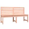 vidaXL Garden Bench Natural wood Solid Douglas Fir wood Large Durable