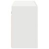 vidaXL Bathroom Wall Cabinet White Engineered Wood