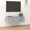 vidaXL TV Cabinet Gray Sonoma Engineered Wood Medium TV Cabinet