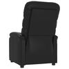vidaXL Recliner Black Faux Leather