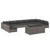 vidaXL Garden Lounge Set Grey, Anthracite