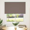 vidaXL Roller Blind Coffee 100% polyester 51.2x59.1 in