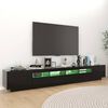 vidaXL TV Cabinet Black Engineered wood Standard TV Cabinet