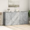 vidaXL Sideboard Concrete Grey Engineered Wood Medium Sideboard