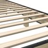 vidaXL Bed Frame Sonoma oak Engineered wood, metal Single Tough