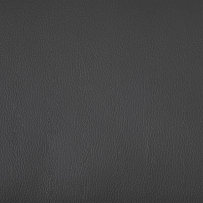 vidaXL Cube Armchair Gray Faux Leather