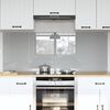 vidaXL Kitchen Backsplash 2 pcs Light Grey 31.50 x 23.62 in