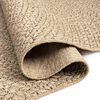 vidaXL Rug Jute Look 100% Polypropylene 23.6 x 43.3 in Tough Jute Rug