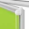 vidaXL Roller Blind Leaves Green 100% Polyester 31.5 x 51.2 in Durable