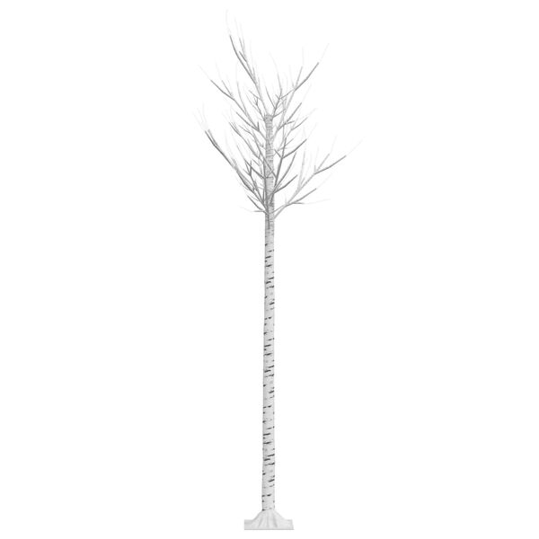 vidaXL Christmas Tree White Plastic Medium Christmas Tree Other