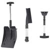 vidaXL Snow Shovel Kit Black and silver