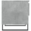 vidaXL Coffee Table Set of 2 Concrete grey Engineered wood, Metal Medium