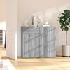 vidaXL Sideboard Grey Sonoma Engineered Wood Medium Sideboard
