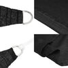 vidaXL Sunshade Sail 1.75 oz/ft² Black 9.8x19.7' HDPE